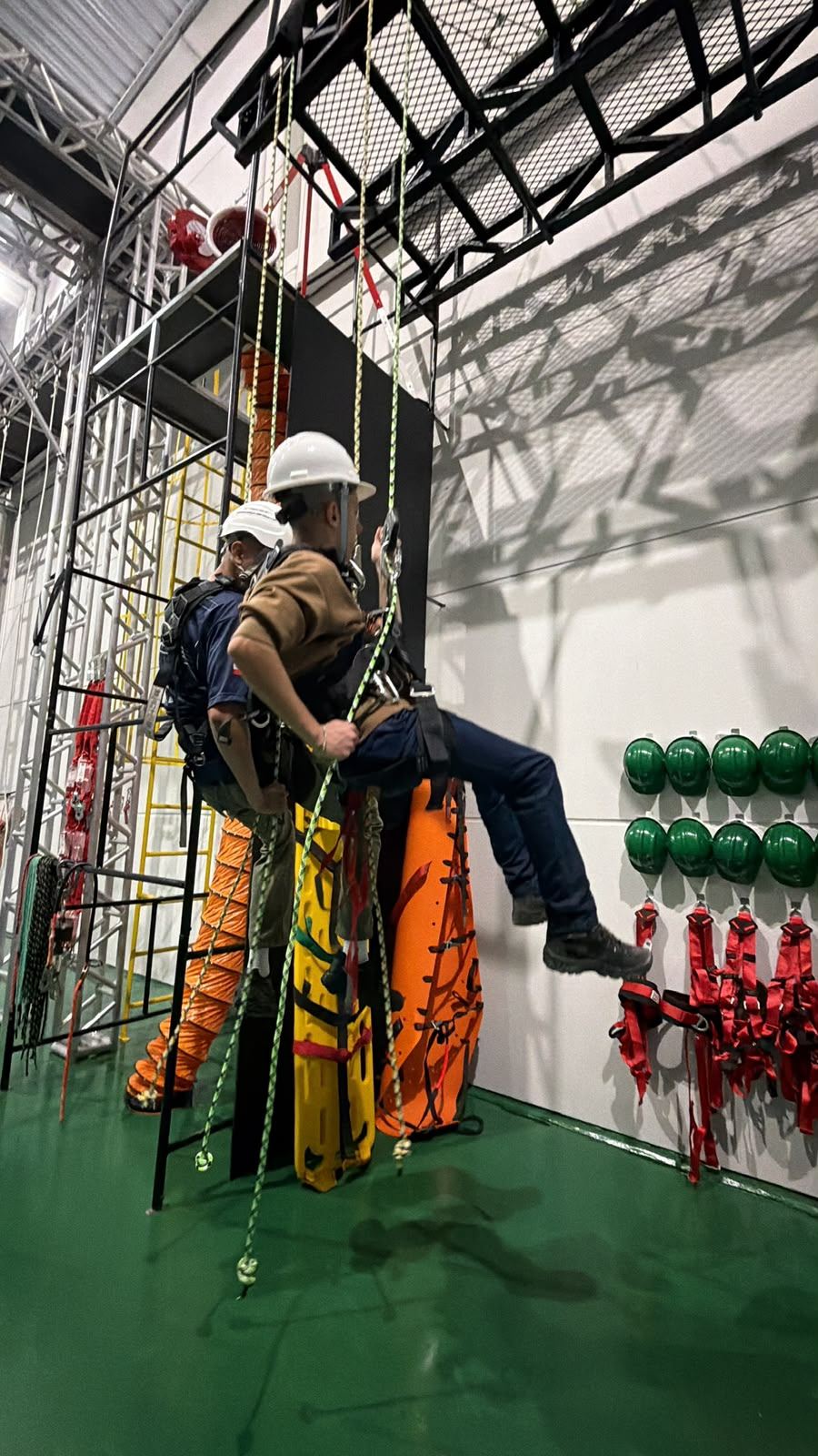 Treinamento de trabalho em altura